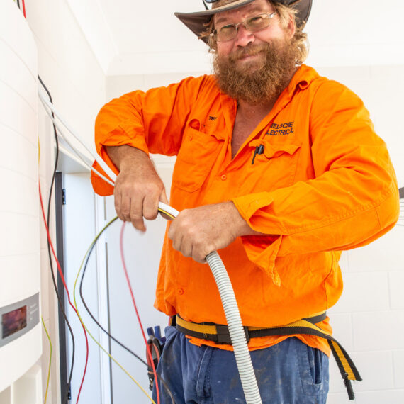 Troy loves to install Fronius inverters!