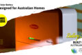 Close-up of a Fronius Reserva Cairns solar battery, elegantly designed for Australian homes and optimized for efficient storage. The image features logos of Fronius and Hielscher Electrical Solar Energy, emphasizing their commitment to harnessing solar power in the region.