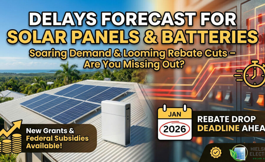 Delays forecast for solar panels batteries amid soaring demand feature