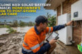 Cyclone Koji Solar Battery Damage Homeowner’s Guide to Post-Storm Solar Care