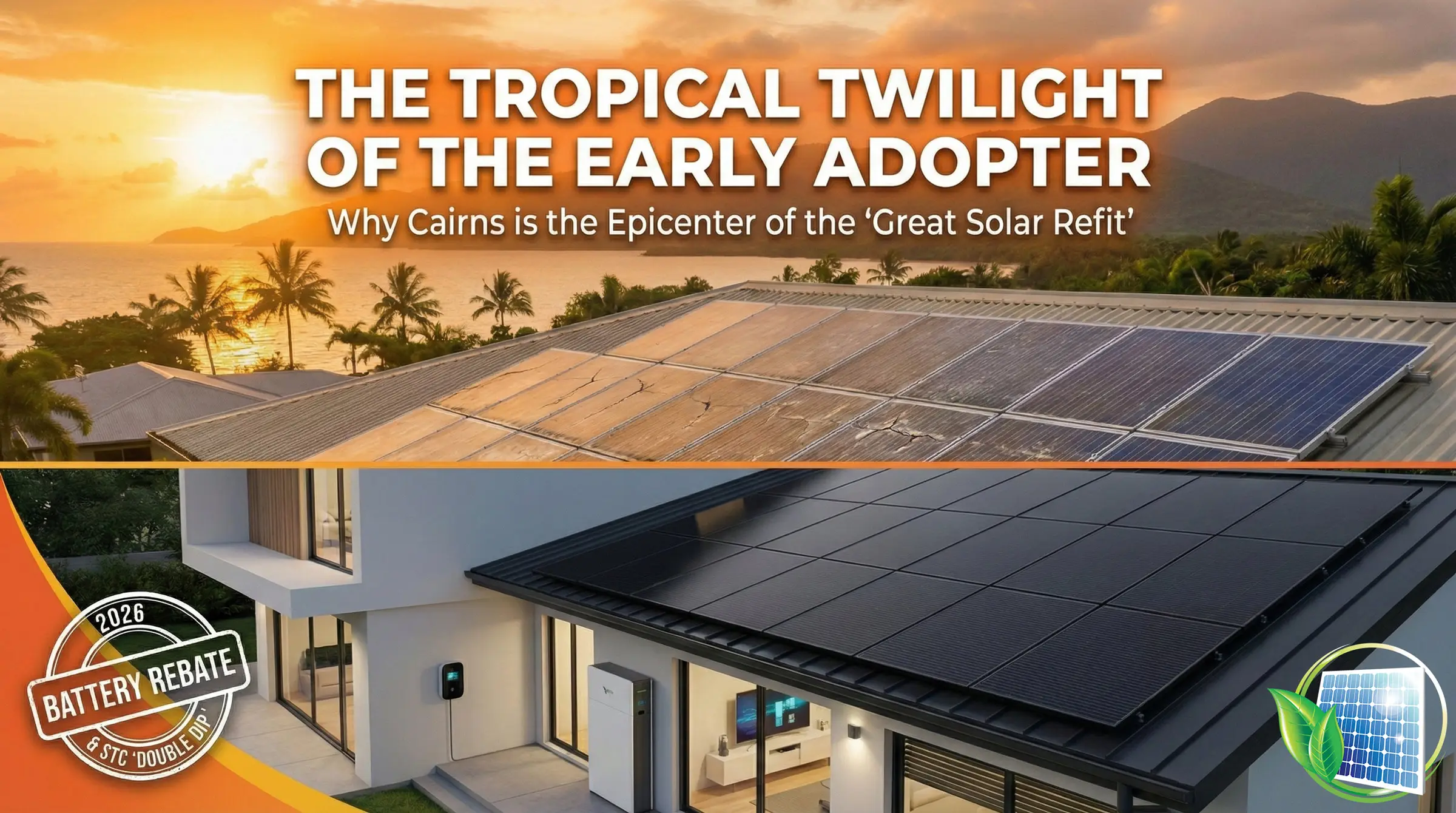The Tropical Twilight of the Early Adopter: Why Cairns is the Epicenter of the “Great Solar Refit”