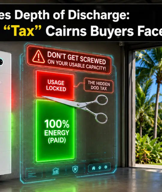 Solar Batteries Depth of Discharge The Hidden Tax Cairns Buyers Face Hielscher Electrical