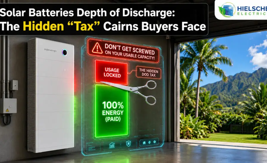 Solar Batteries Depth of Discharge The Hidden Tax Cairns Buyers Face Hielscher Electrical