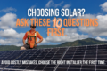 Hielscher Electrical solar installer in Cairns working on a rooftop solar system